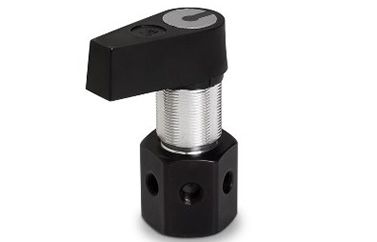 Hamilton Manual Distribution-Flow Valve, HVX D6-5, 6 Ports, Ã ̧ 1.5 mm