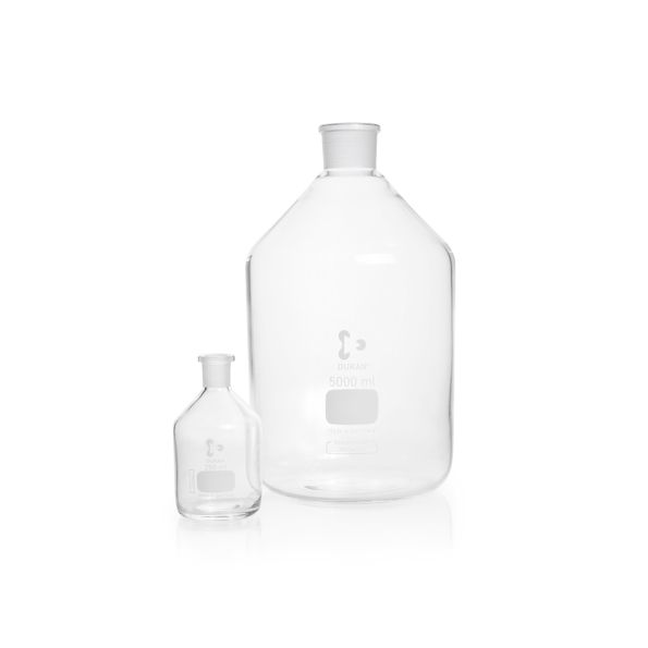 Duran Group Enghalsflasche, Klarglas, NS 29/32, 2000 ml, ohne Stopfen, 10 St/Pkg