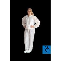 Product Image of Protective overall made of Tyvek, without hoos, size L