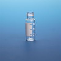 Product Image of 2.0 ml Clear R.A.M, Vial, 12x32 mm with White Graduated Spot, 9 mm Thread, 10 x 100 pc/PAK