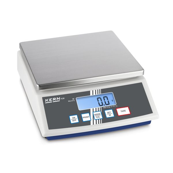 Kern Tischwaage 1 g, 12 kg PRE-TARE Funktion