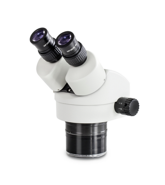 Kern Stereo-Zoom-Mikroskopkopf OZL 460, (Beleuchtung integriert), 0,7x-4,5x, Binokular , Stereo zoom microscope head OZL 460, (illumination integrated