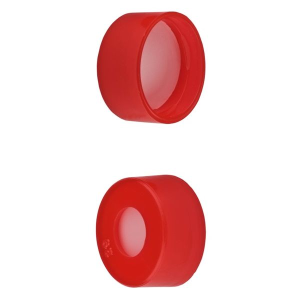 Microsolv Snap Cap red, 11 mm, with white PTFE Only Fitted Septa, 1000 pc/PAK