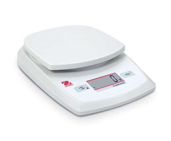 Ohaus Tragbare Waage Compass, CR5200-EU, Ablesbarkeit (d) 1g, Wägebereich 5200g