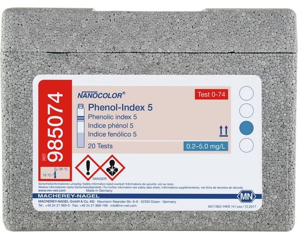 Macherey-Nagel Rundküvettentest NANOCOLOR Phenol-Index 5