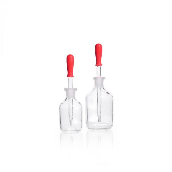 Duran Group Dropping bottle, with interchangeable pipette, clear, soda-lime-glass, 100 ml, 10 pc/PAK