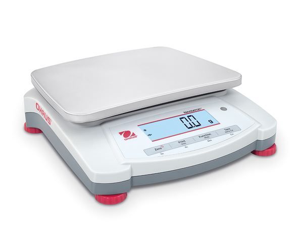 Ohaus Portable Balance Navigator, NVT4201-EU, Readability (Certified) 0.1g, Maximum Capacity 4200g, Pan Size 230x174mm