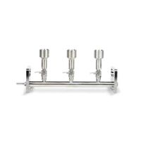 Product Image of 3-Place Manifold, Stainless Steel, for Vacuum Filtration System