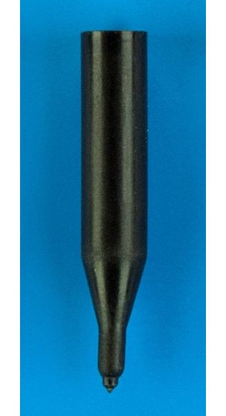 JG Finneran 250 μl Black Polypropylene Big Mouth Conical Limited Volume Insert, 6x31 mm Precision-Formed Interior, No Spring, 10 x 100 pc/PAK
