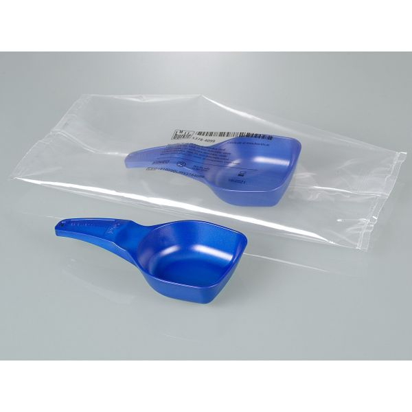 Bürkle Messlöffel 1 ml, PS, blau detektierbar, steril, 100 St/Pkg