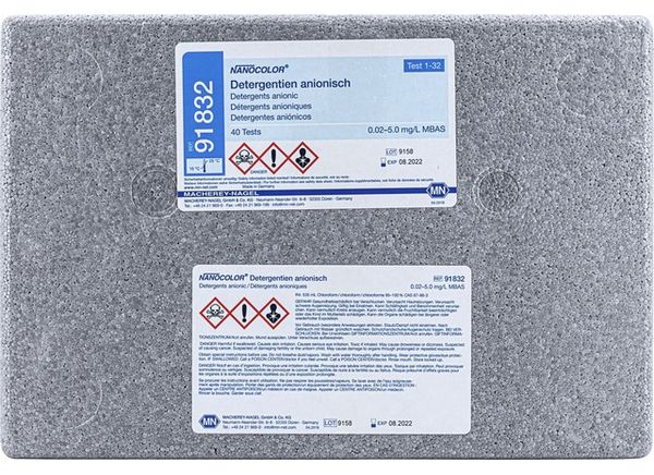 Macherey-Nagel Rechteckküvettentest NANOCOLOR Detergentien anionisch