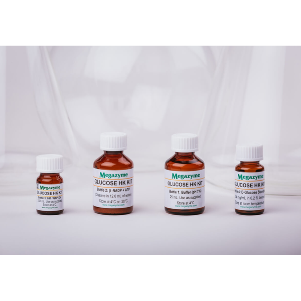 Neogen Megazyme D-Glucose HK Assay Kit, 110-manual/1100-microplate/1000-auto analyser Assays/Kit