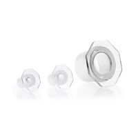 Product Image of DURAN® glass flat-head stoppers, semi-hollow, octagonal, NS 29/22, 10 pc/PAK