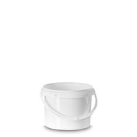 Product Image of Bucket, with Plastic Handle, with Cover, without UN-App., 2 l, 132 mm, Ø: 179 mm, 120 pc/PAK