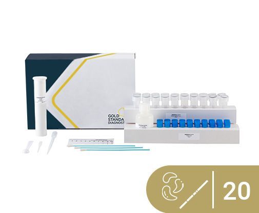 Gold Standard Diagnostics SENSIStrip Kaschu, 20 St/Pkg