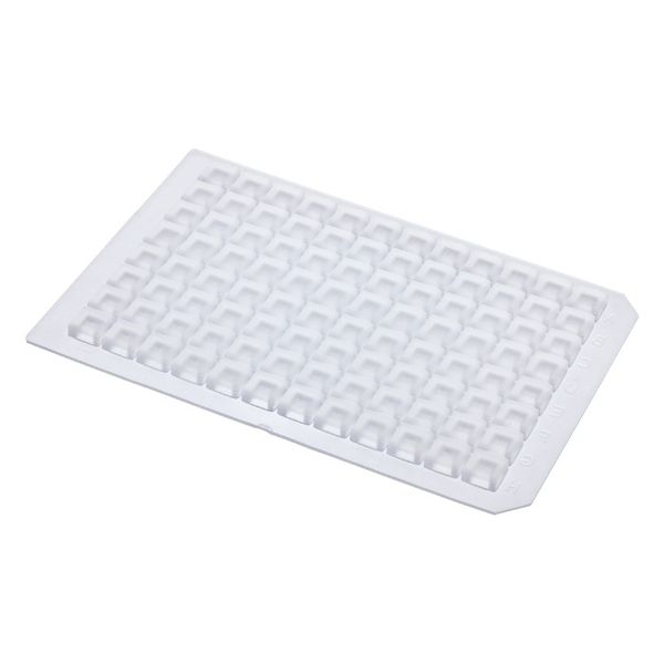 Microsolv Verschlussmatte, Pre-Slit Silicone Rubber, für 96 Well Plattes, eckige Wells, 10 pc/PAK