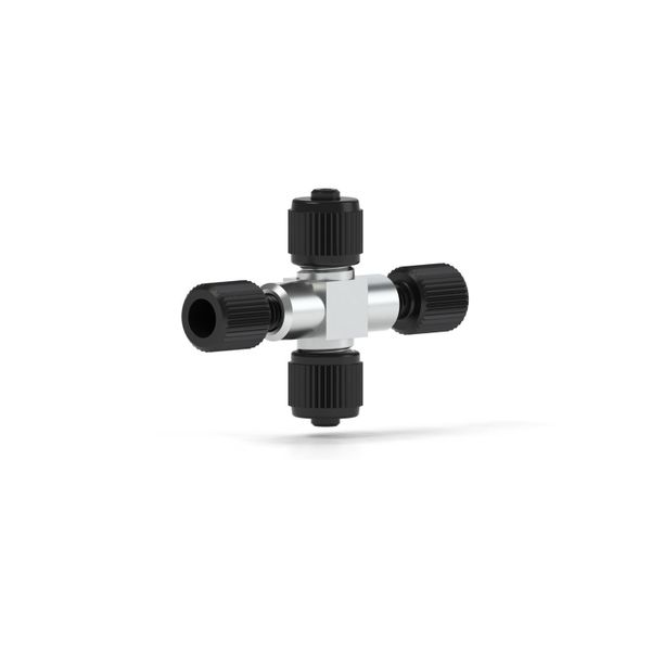 Upchurch Scientific VHP MicroTight Adapter Cross, for 1/16'' to 360μm OD, 1pc/PAK