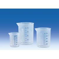 Product Image of Griffinbecher/PP, transparent, 5000 ml mit gedruckter blauer Skala, 4 St/Pkg