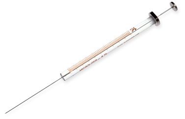 Hamilton 5 μl, Modell 75 SN Spritze, 26s Gauge, 50 mm, point style AS, max. Druck 2000 psig (137.9 bar), max. Temperatur 50°C/122°F