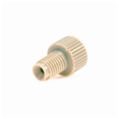 Microsolv Schlauchverbinder Fitting, Niederdruck, 1/16'', PEEK, natur, mit 1/4-28 Schraubgewinde, für flanschfreien Polymer Schlauch, 10 pc/PAK