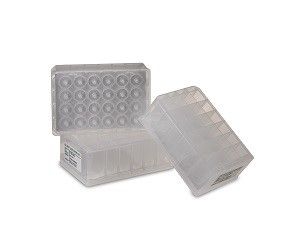 Whatman Unifilter Mikrofilterplatte, 24-Well, 10 ml, PP natur, 10-12 μm schmelzgeblasener PP-Filter, mit langem Tropfleiter, 25 St/Pkg