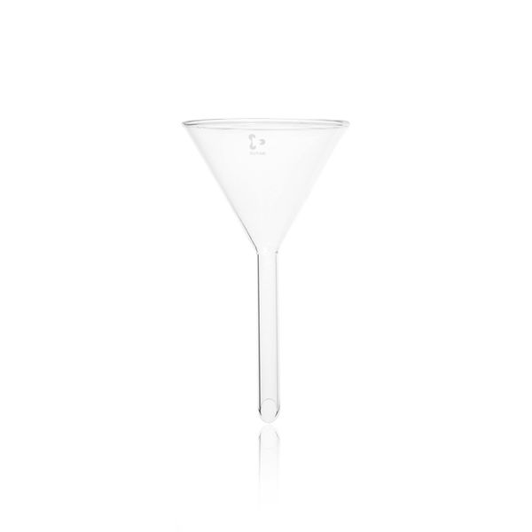 Duran Group Funnel/DURAN, rim O.D. 120 mm with short stem, 10 pc/PAK