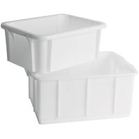 Product Image of Collecting tray, HDPE white, (WxHxD): 235 x 160 x 335 mm interior, (WxHxD): 300 x 170 x 400 mm exterior