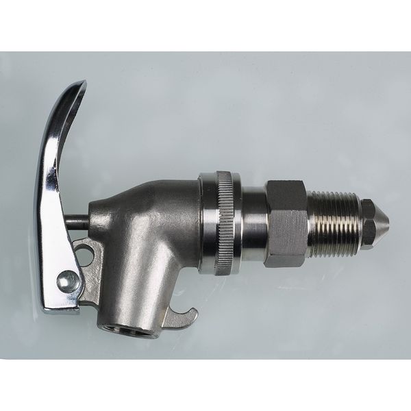 Bürkle Fasshahn, Edelstahl V2A, 3/4''