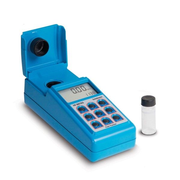 HANNA Instruments Deutschland GmbH Trübungsmessgerät Turbidimeter US EPA mit PC Interface, Set im Koffer
