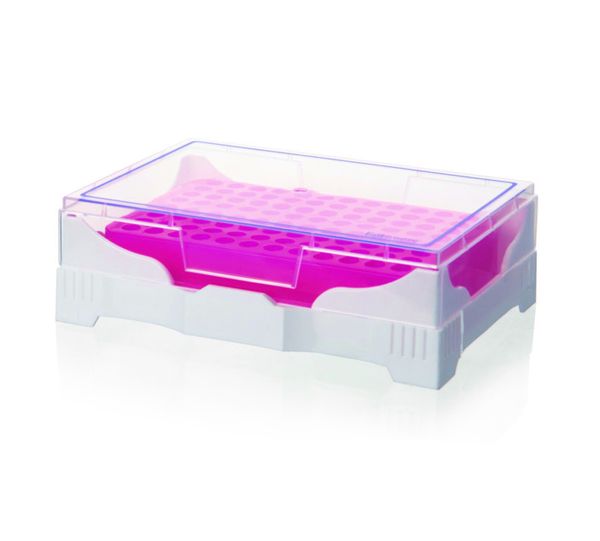 Brand GmbH & Co. KG PCR Mini cooler, PP, für 0,2 ml Gefäße, 96-well/8er-Strips/12er-Strips