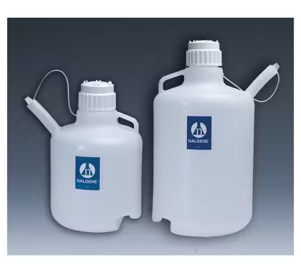 Nalgene Thermo Scientific Safety jug, LDPE, with PP cap, 20 L