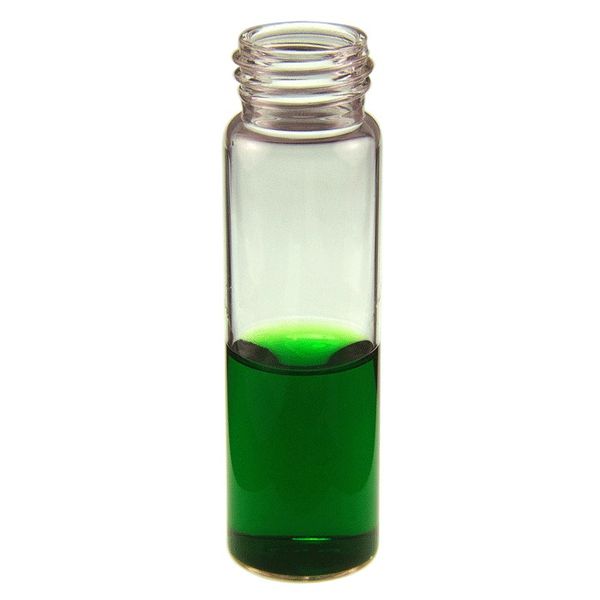 Microsolv Vials, EPA Style, clear glass, 40ml. 95.5x27.5mm OD, for use as an EPA test vial or storage bottle, ND24, 100pc/PAK