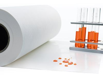 Sartorius Polyethylenbeschichtetes Papier, Sorte LabSorb, 400mm x 100m, 1 Rolle