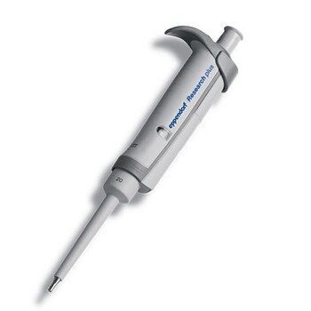 Eppendorf EP Research plus, Einkanalpipette, fix, 20 μl, hellgrau