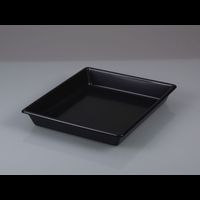 Photographic tray, shallow, w/o ribs,black 51x61cm