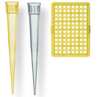 Product Image of Pipette tips, bulk packed, in bag, 2 - 200 µl, PP, yellow, Cert. LS-Q, non-sterile, 1000 pc/PAK