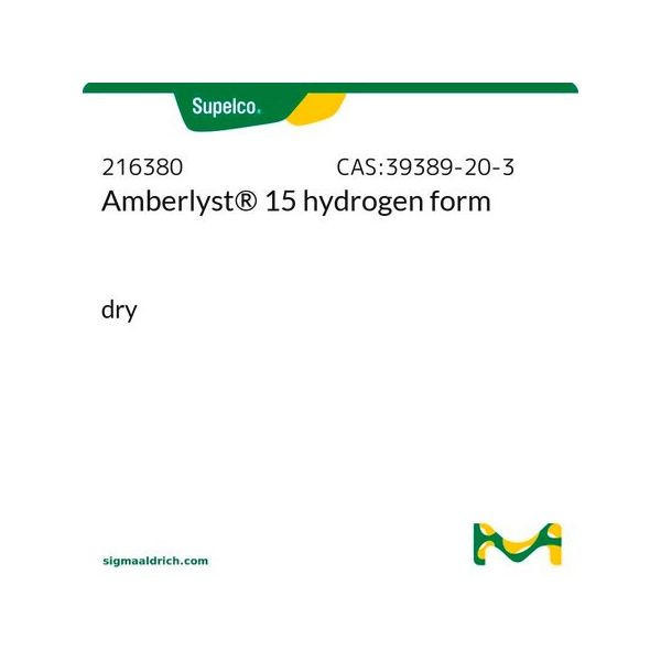 Sigma-Aldrich AMBERLYST 15, IONENAUSTAUSCHER, 25 g