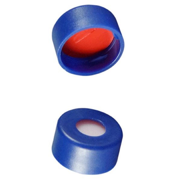 Microsolv Snap Cap blue, with SOFT-Guard Septa SIL/PTFE, slit, 1000 pc/PAK