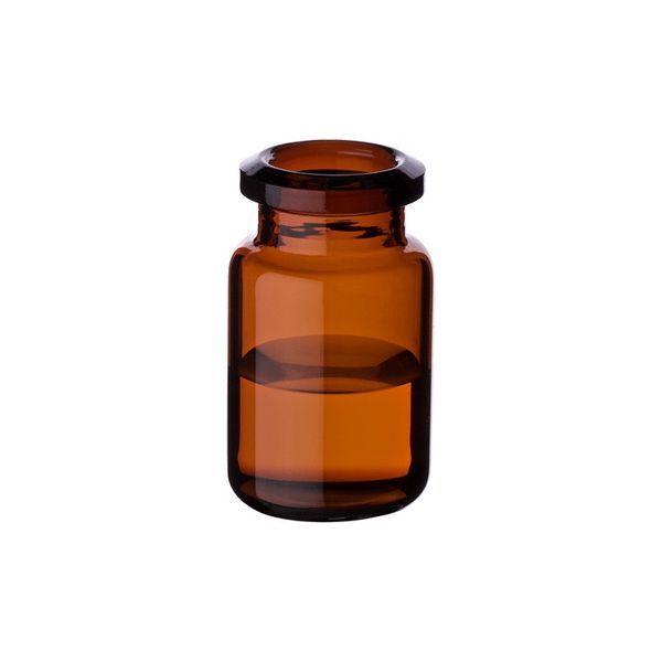 Microsolv Headspace Vial amber, 6 ml, Crimp Top 20 mm, 100 pc/PAK