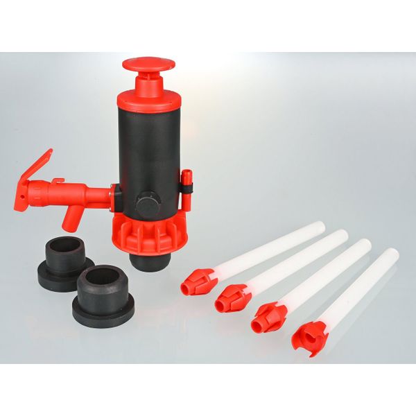 Bürkle PumpMaster non-aggressive liquids, PP/EPDM, red