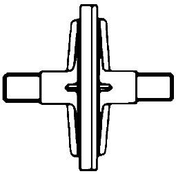 Millipore Syringe Filter, Millex FG, PTFE, 50 mm, 0.20 μm, NPTM/NPTM, 10 pc/PAK