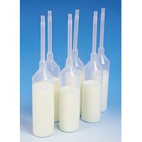 Product Image of Bulkotest 100 ml polyethylene bottle with spout for hygienic, aseptic sampling, 375 pc/PAK