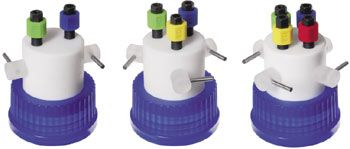 Vici Jour VICI-Safety-Cap GL45,2 ports, with valves