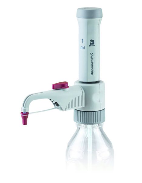 Brand GmbH & Co. KG Dispensette S, Fix, DE-M, 1 ml, mit Rückdosierventil