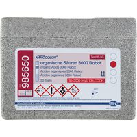 Product Image of NANOCOLOR tube test Organic acids 3000, robot, 20 determinations