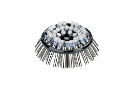 Eppendorf Fixed-angle rotor F-48x15 & 48 steel sleeves, adapters, for centrifuge 5910 Ri