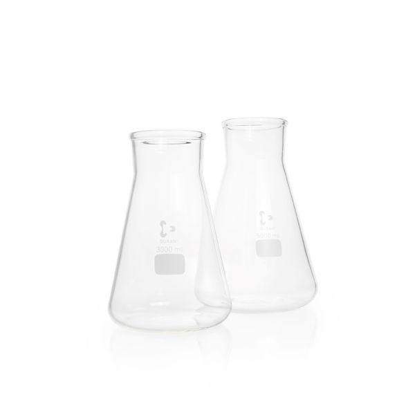 Duran Group Ansetzflasche 3000ml, Weithals, Erlenmeyerform