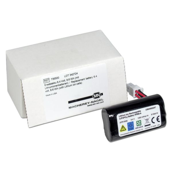 Macherey-Nagel Battery 6.4 Volt, 8.6 Wh