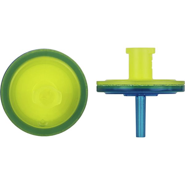 Macherey-Nagel Spritzenvorsatzfilter, Chromafil, RC, 15 mm, 0,2 μm, gelb/blau, 800/Pak