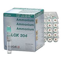 Product Image of Ammonium LCK cuvette test, 25/PAK, MR 0.015 - 2 mg/l NH4-N, 0.02 - 2.5 mg/l NH4